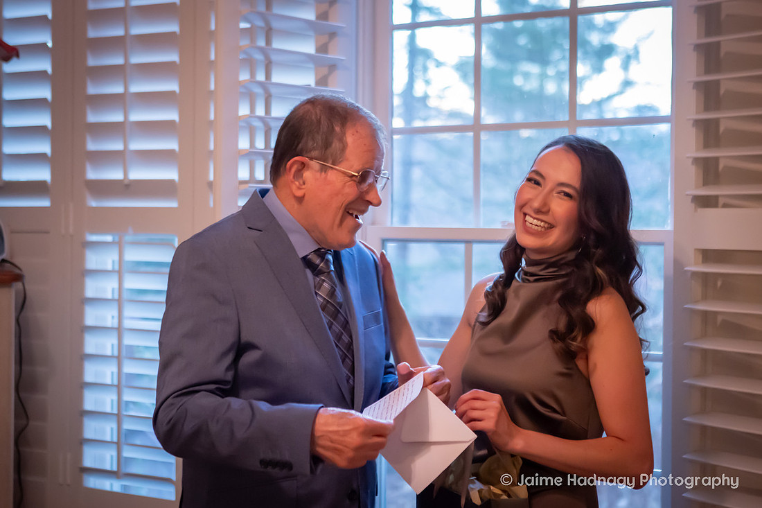 Getting Ready for Wedding Photos