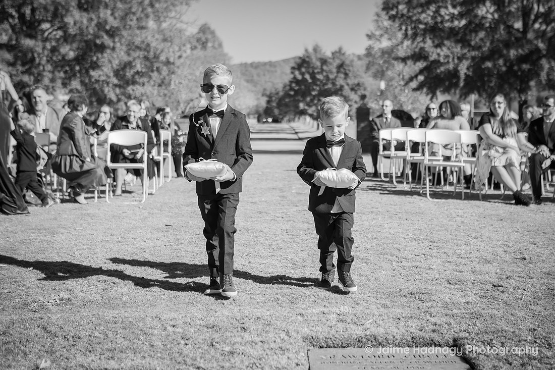 Beautiful Outdoor Wedding Photography at Furman University in Greenville SC