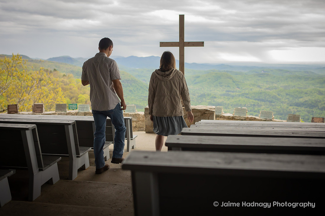 Surprise Proposal at Pretty Place Fred W. Symmes Chapel