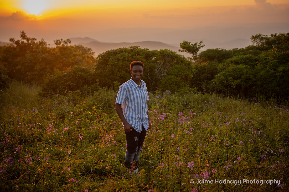 Golden Hour Outdoor Hiking Photo Session | Asheville Family Photographer