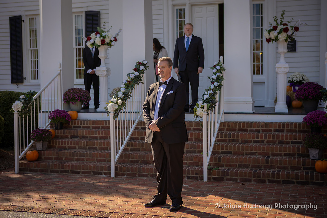 Beautiful Outdoor Wedding Photography at Furman University in Greenville SC