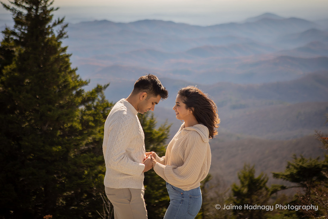 Engagement Photographer Western NC
