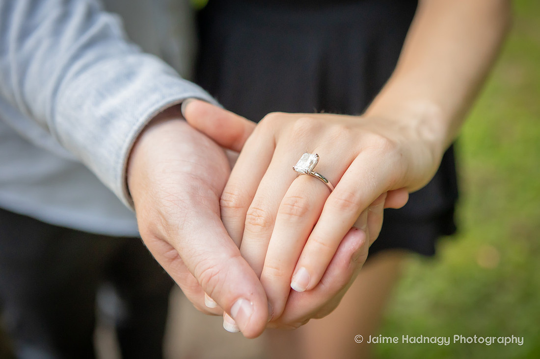 Asheville Engagement Photogrpaher | Botanical Gardens Couples Photos