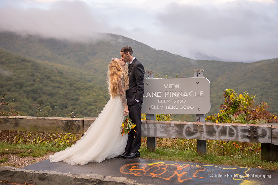 Asheville Elopement Photography | Mountain Wedding Photo Session