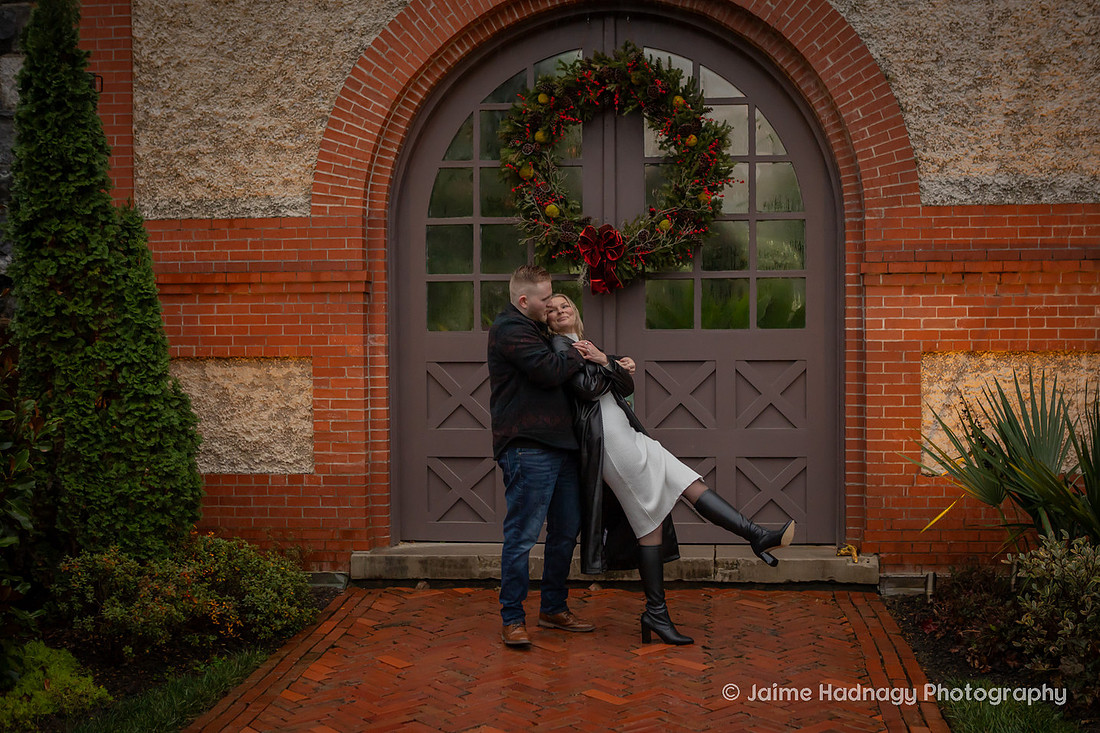 Engagement Session in the Rain | Asheville Photogrpaher