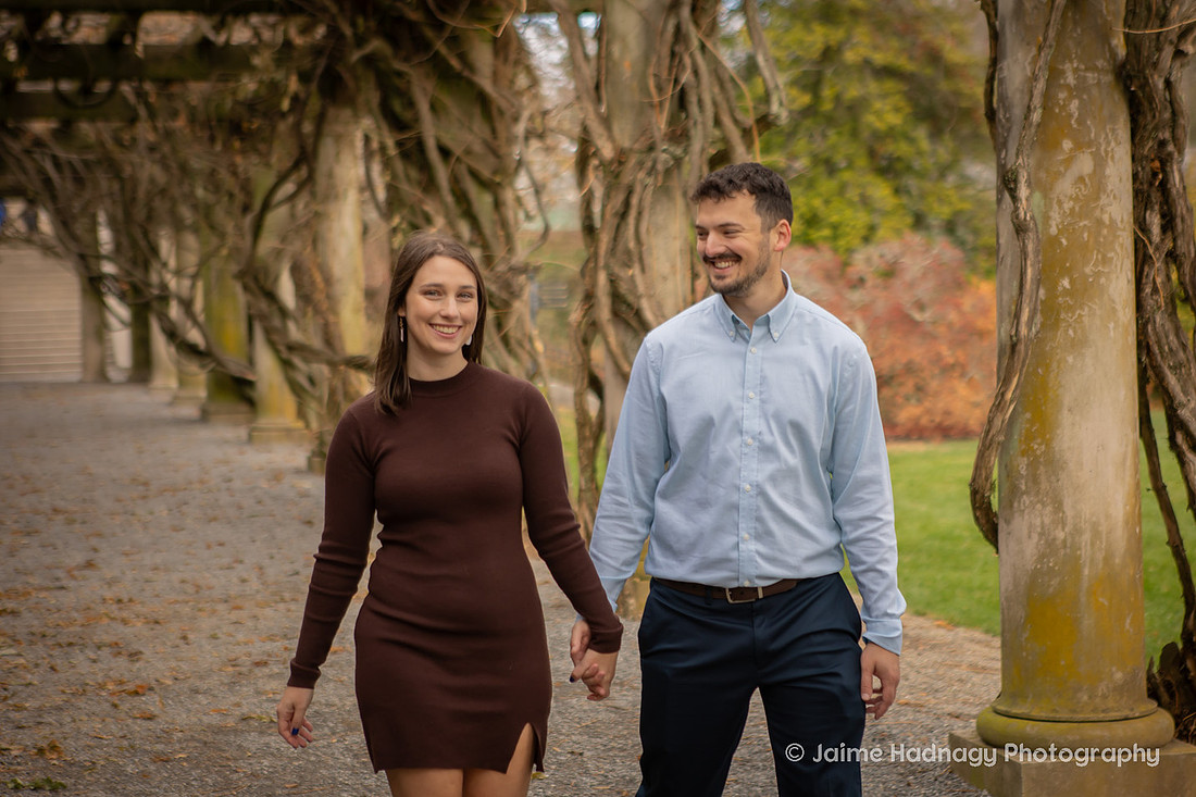 Beautiful Fall Engagement Photos at Biltmore Estate | Asheville Photographer