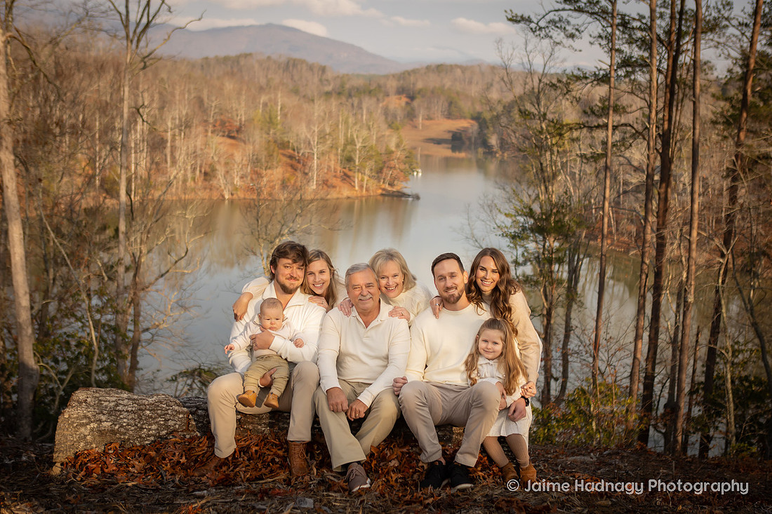 Lake House Family Photos | Asheville Photographer
