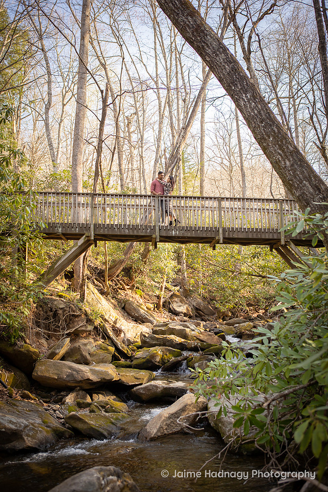 Couples Photoshoot at a River | Asheville Photographer
