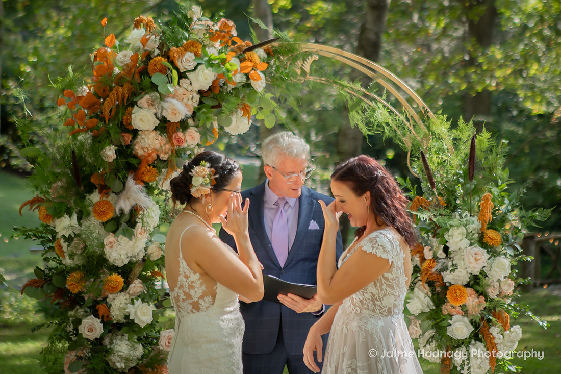 LGBT Wedding Ceremony in Asheville Douglas Ellington House | Photographer