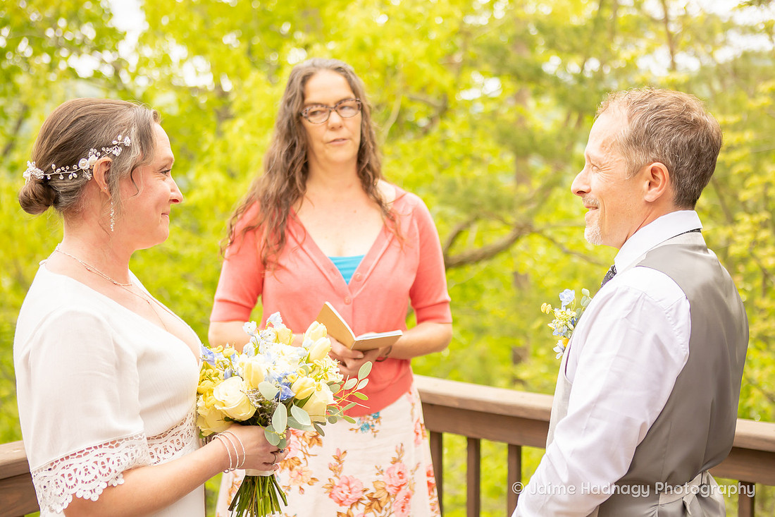 Intimate Elopement Photographer Hot Springs NC