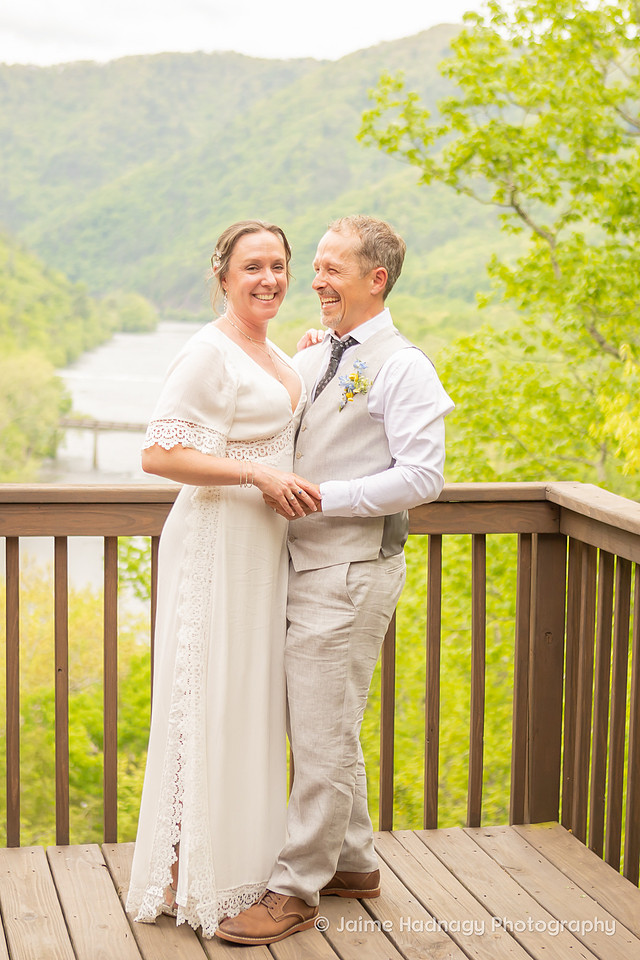 Hot Springs Wedding Photos | Asheville Wedding Photographer | Nature Elopement