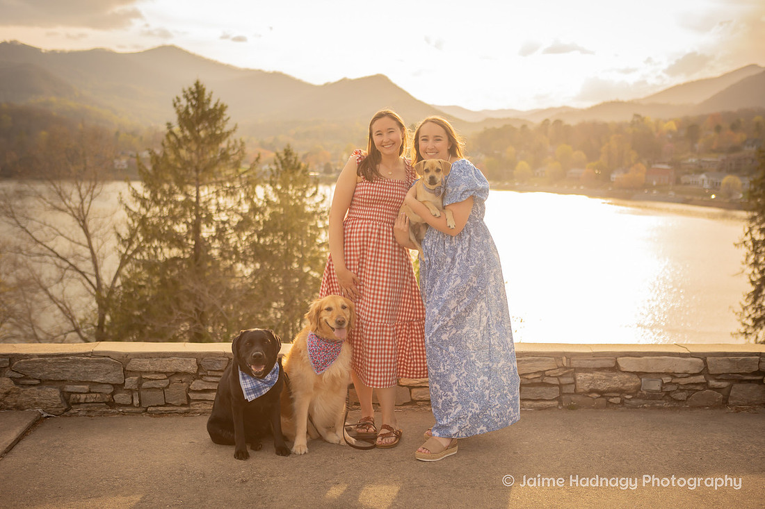 Pet Photoshoot at Lake Junaluska | Asheville Dog Photographer