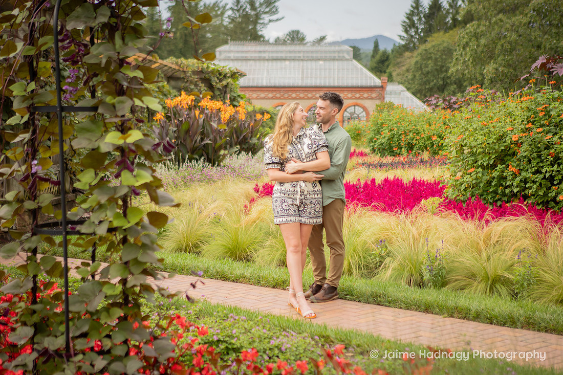 Summer Engagement Session at the Biltmore Estate
