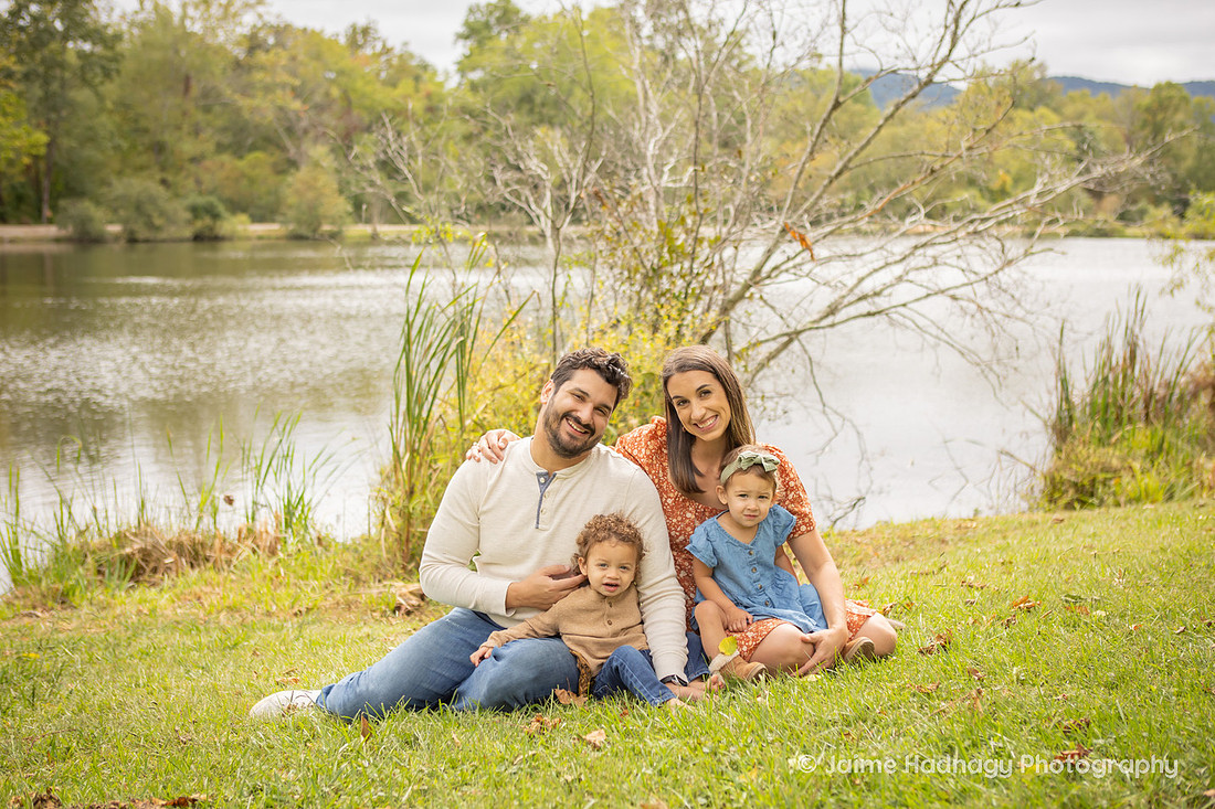 Extended Family Photos in the Park | Asheville Professional Photographer