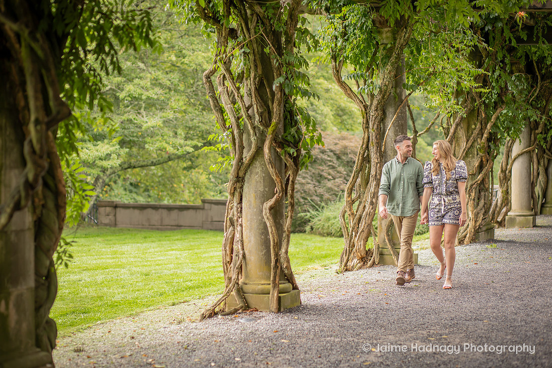 Asheville Engagement Session at BIltmore Estate