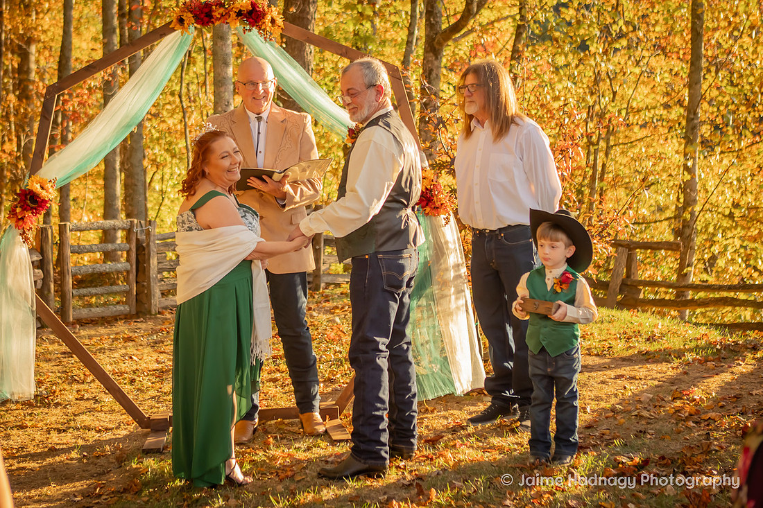 Asheville Wedding Photographer Fall Wedding in the Mountains