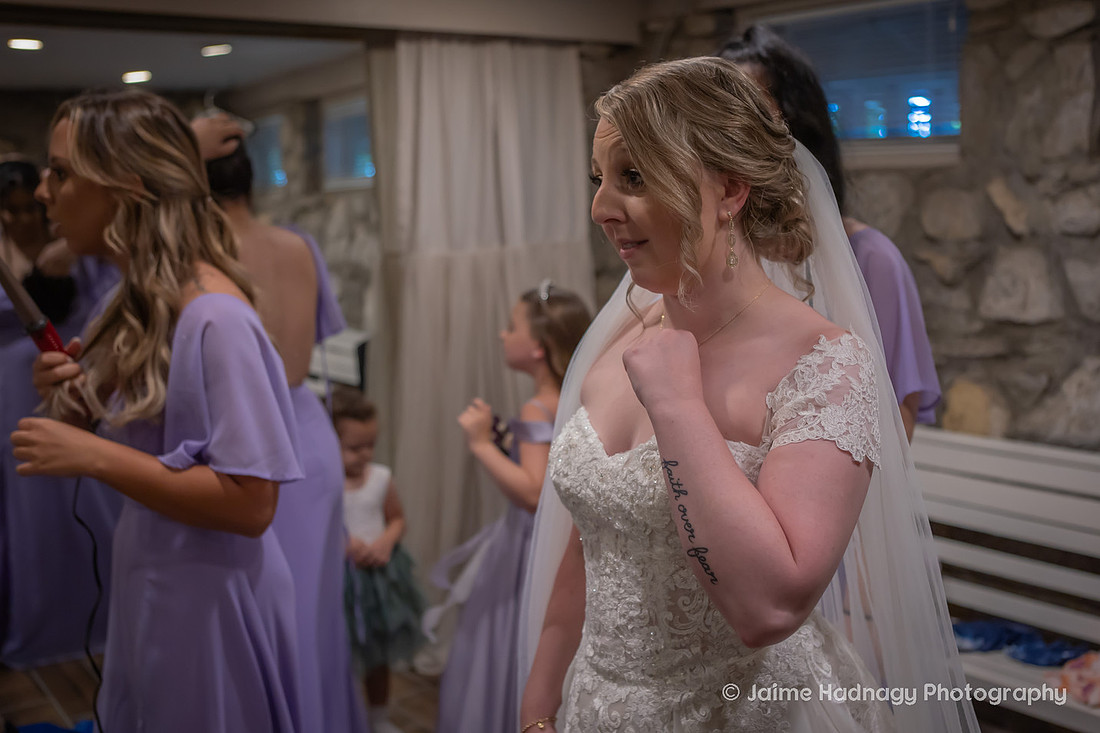Wedding Getting Ready Photos at Pretty Place in Cleveland SC | Asheville Elopement Photographer