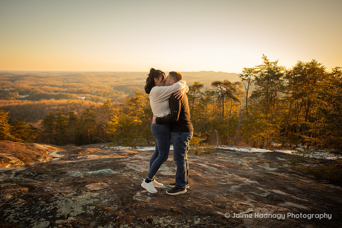 Beautiful Mountain Engagement Session | Asheville Proposal Photographer