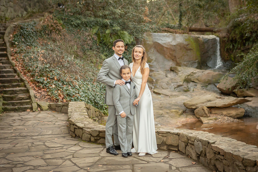 Elopement Photography with Immediate Family