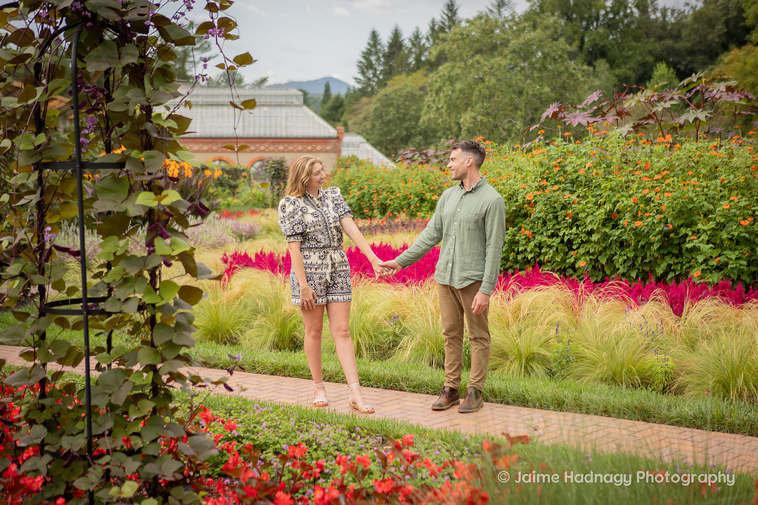 Summer Engagement Session at the Biltmore Estate