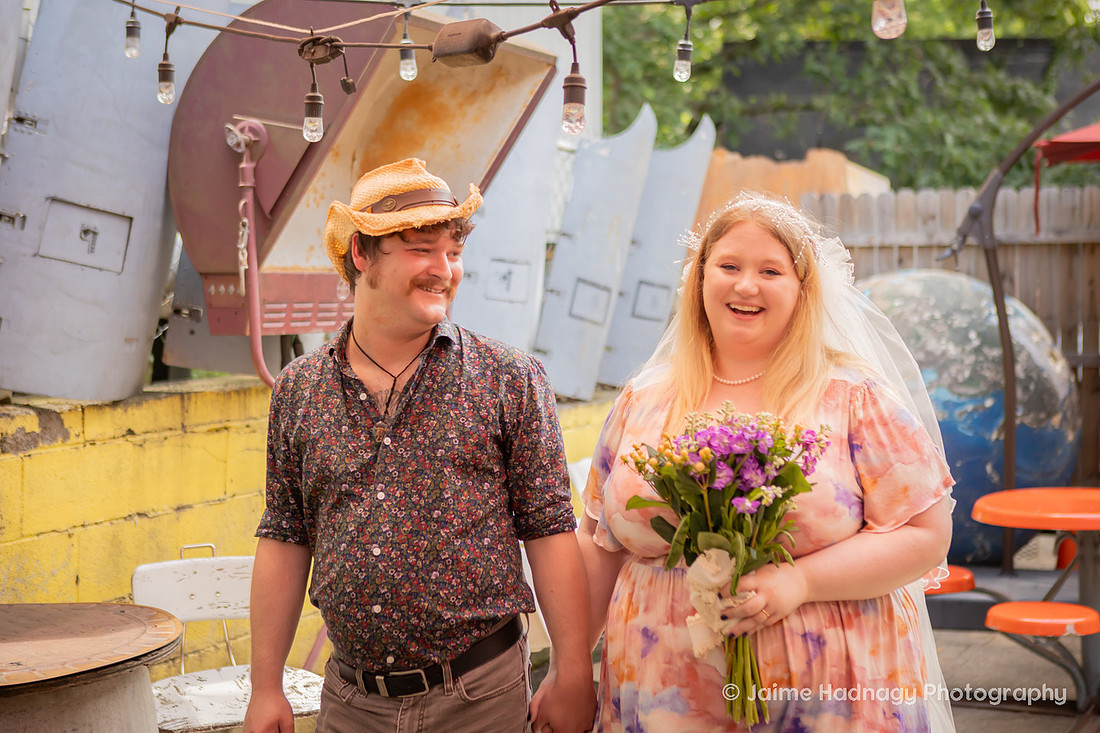 Getting Married at Fleetwoods Rock n Roll Chapel | Asheville Elopement Photographer