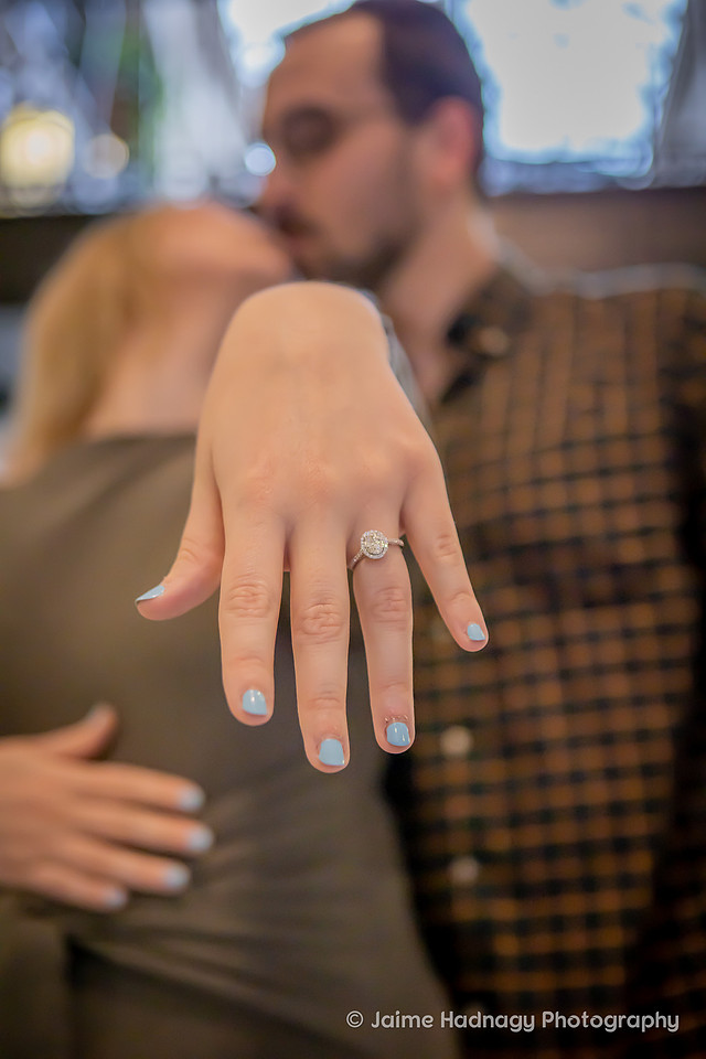 Surprise Proposal and Engagement Photos at The Grove Arcade | Asheville Photographer