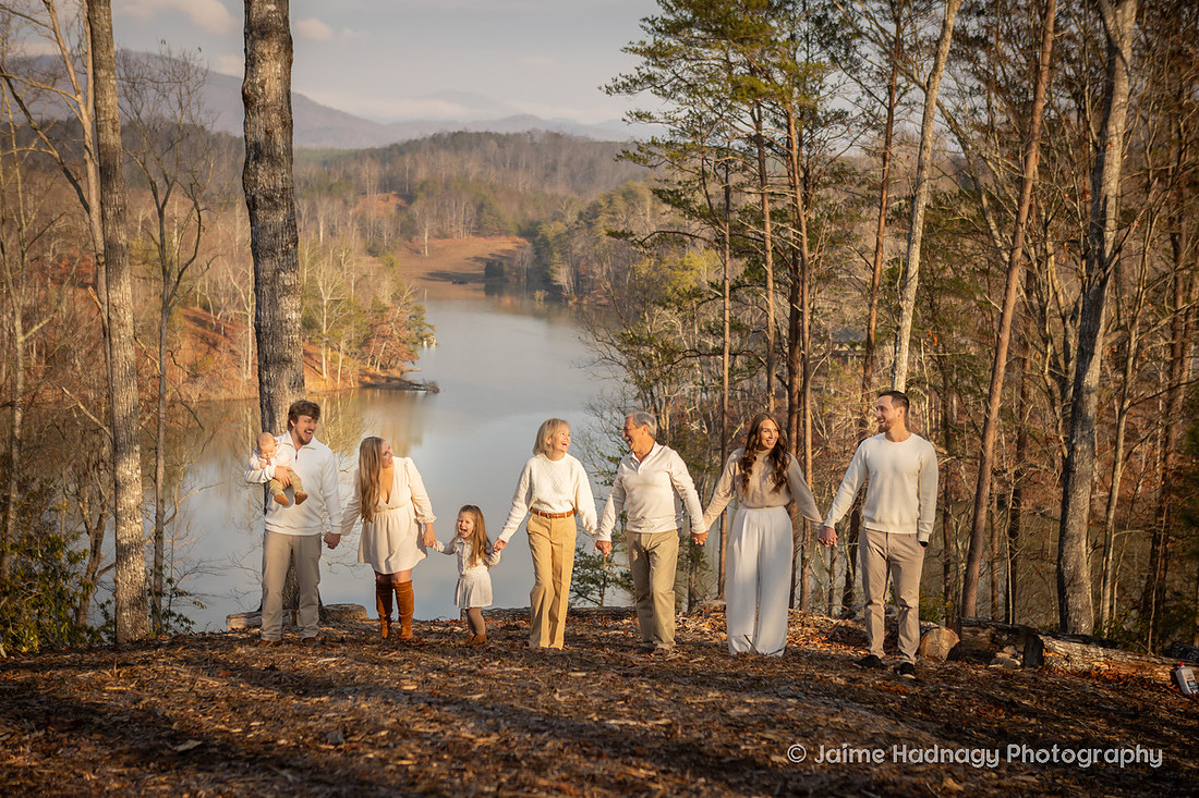 Lake House Family Photos | Asheville Photographer