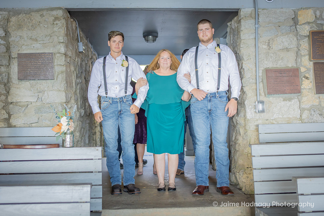 First Look Wedding Photos with Dad | Asheville Wedding Photographer