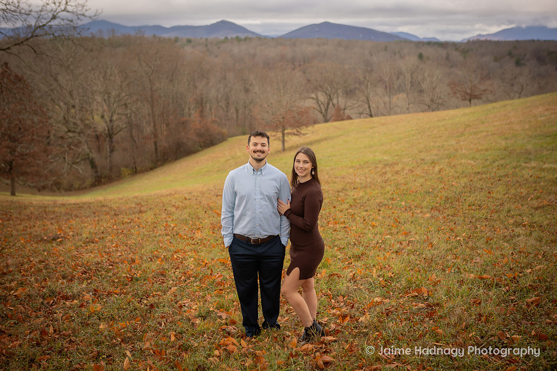 Beautiful Fall Engagement Photos at Biltmore Estate | Asheville Photographer