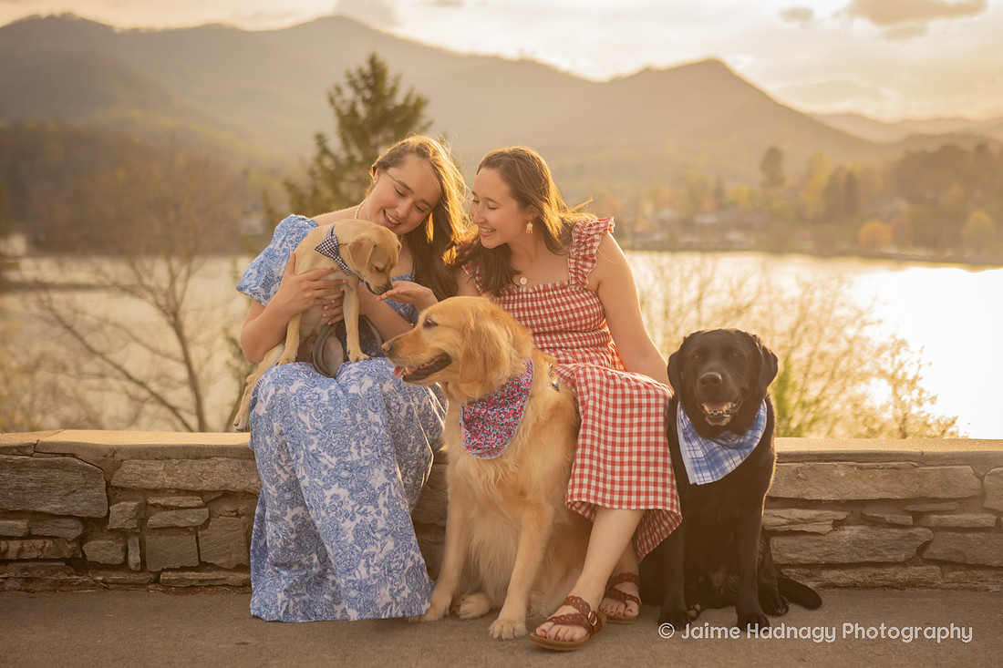 Pet Photoshoot at Lake Junaluska | Asheville Dog Photographer