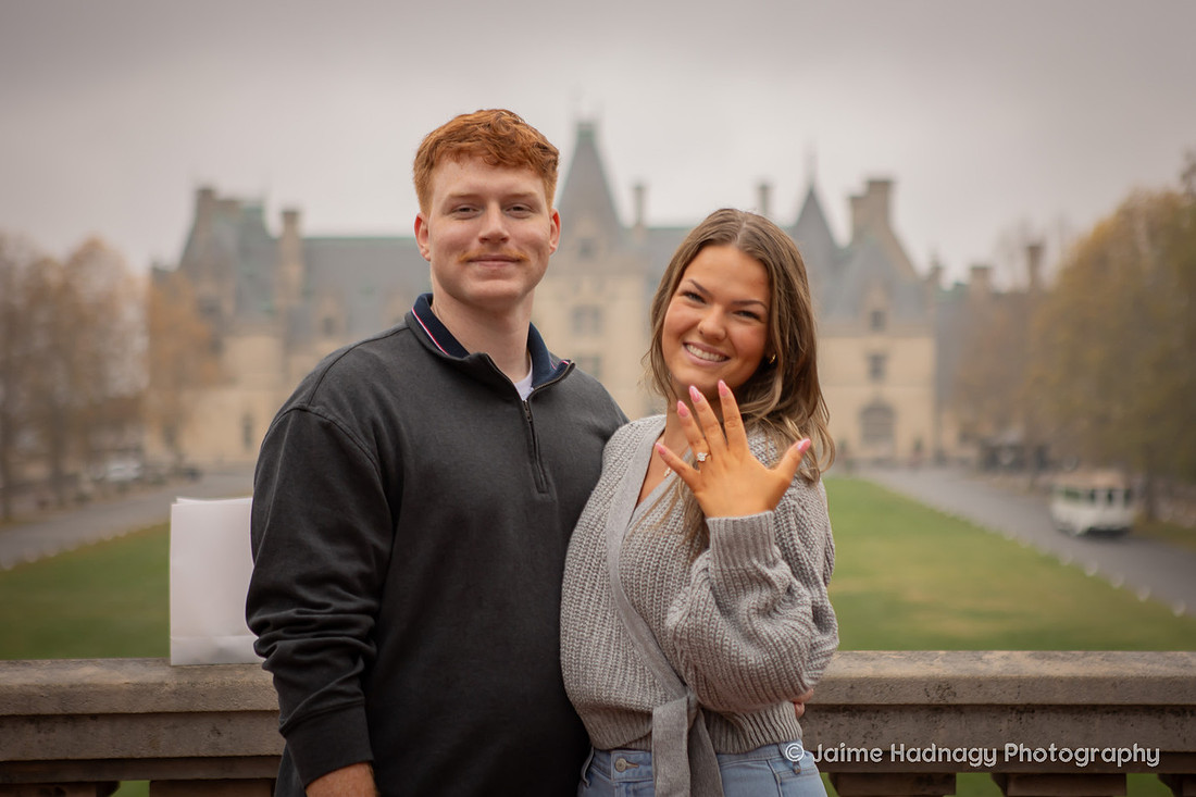 Engagement Photography at Biltmore Estate | Asheville Proposal Photographer