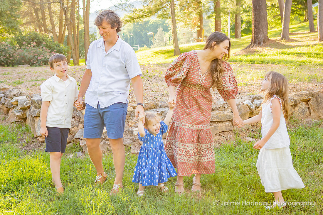 Outdoor Fall Family Photos | Asheville Photographer