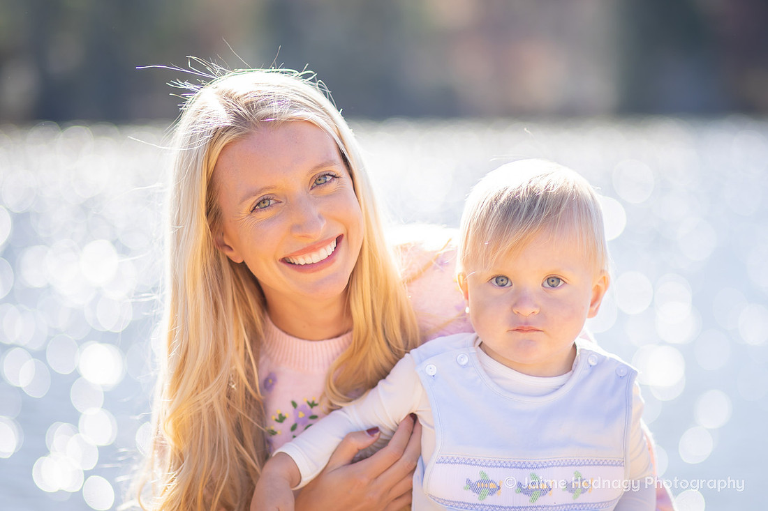 Family Photography in Asheville with One Year Old at Beaver Lake and the Bird Sanctuary