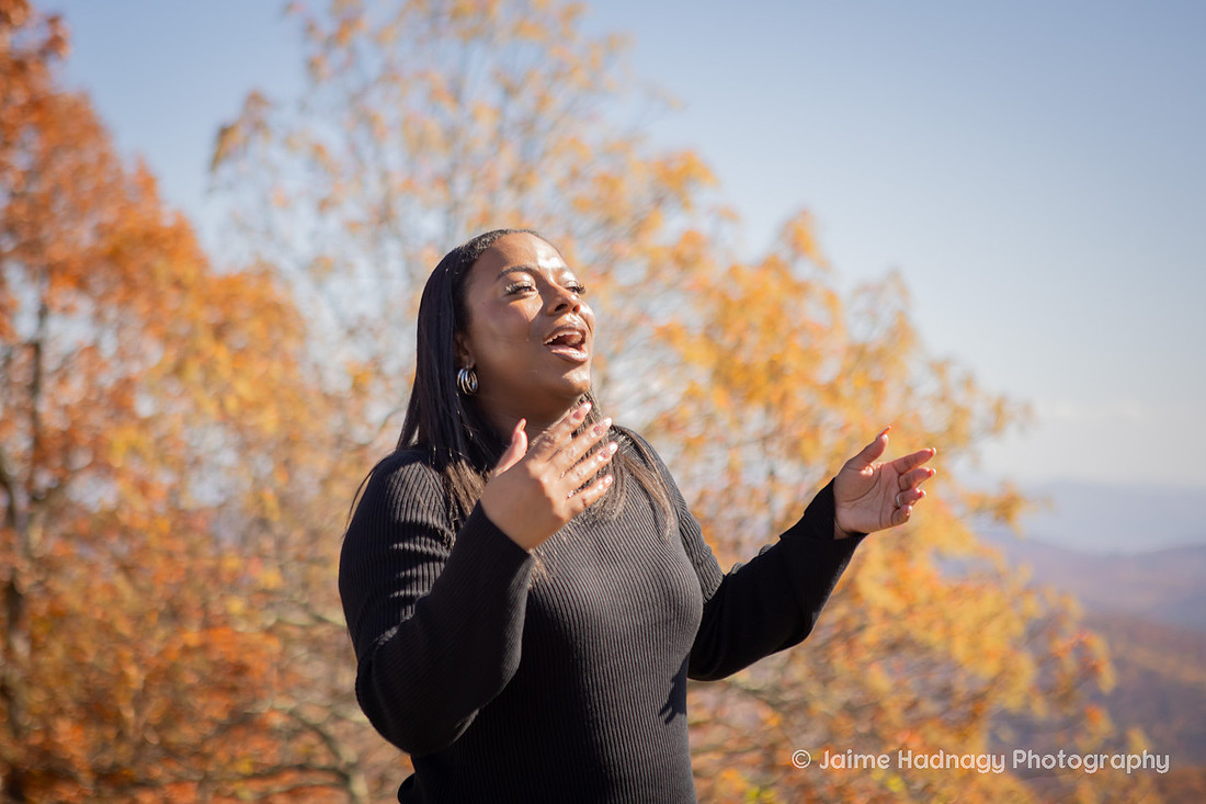 Best Proposal Reaction | Asheville Engagement Photographer