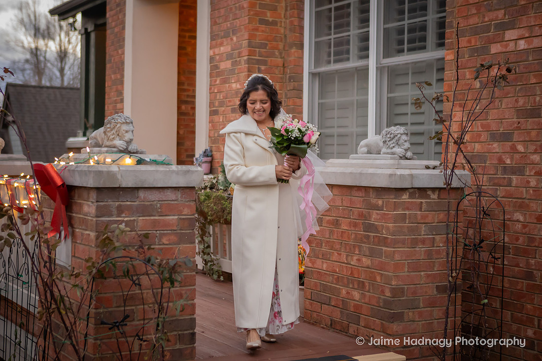 Getting Ready for Wedding Photos