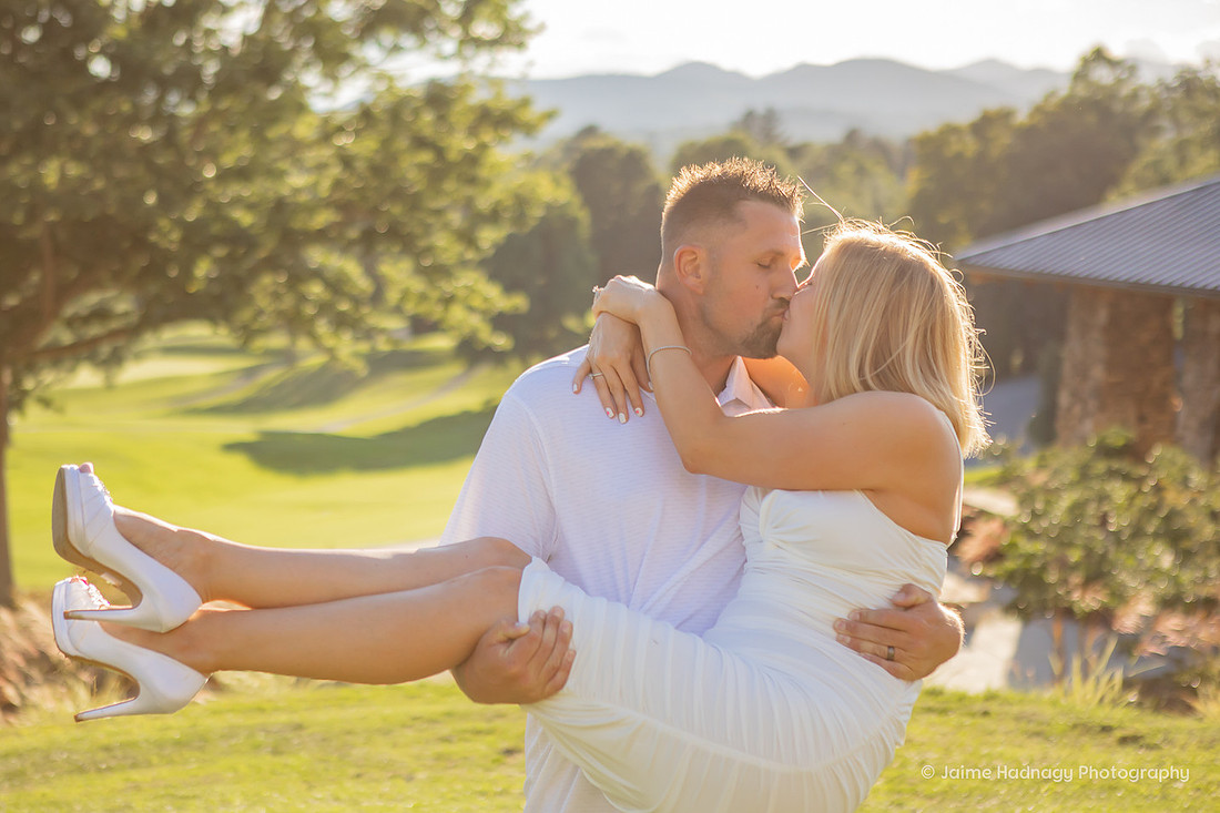 Couples Photos Wedding Redo Ten Year Anniversary | Asheville Photographer