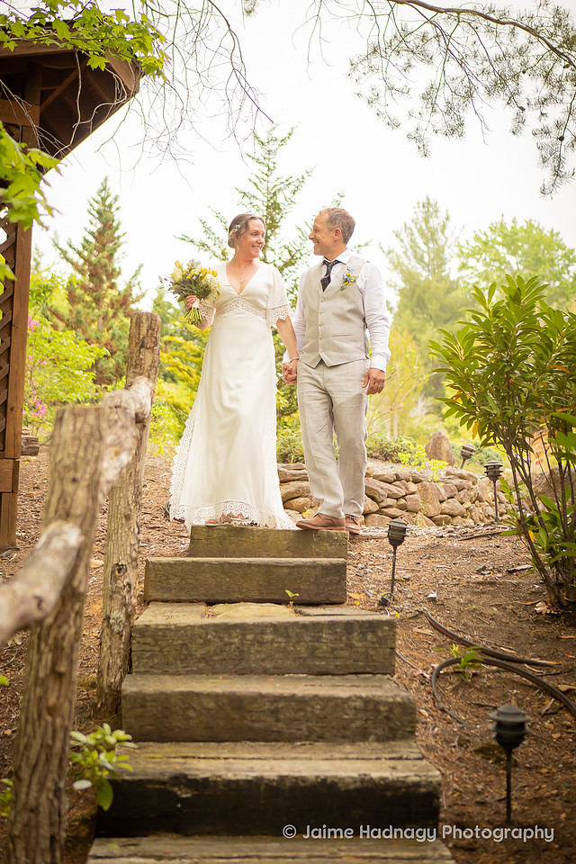 Micro Wedding at a Cabin in Hot Springs NC | Asheville Elopement Photographer