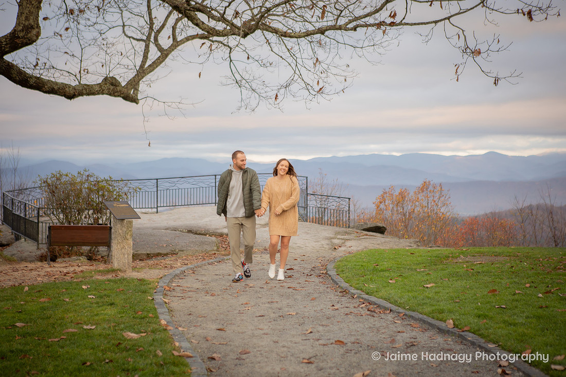 Engagement Photos in Hendersonville, NC