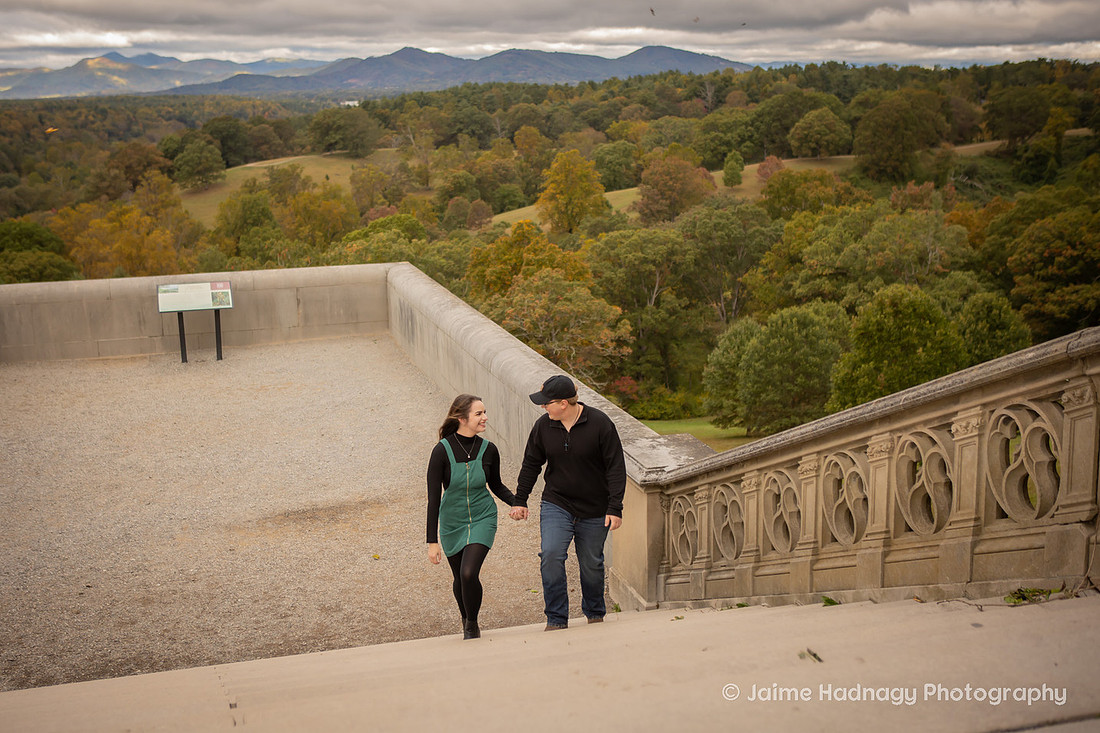 Engagement at Biltmore Estate | Asheville Proposal Photography