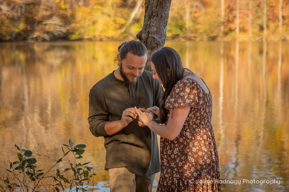 Surprise Proposal at Paris Mountain State Park