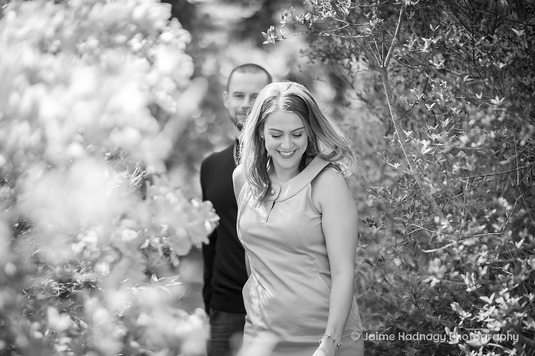 Asheville Engagement Photographer Session at Biltmore Estate Gardens