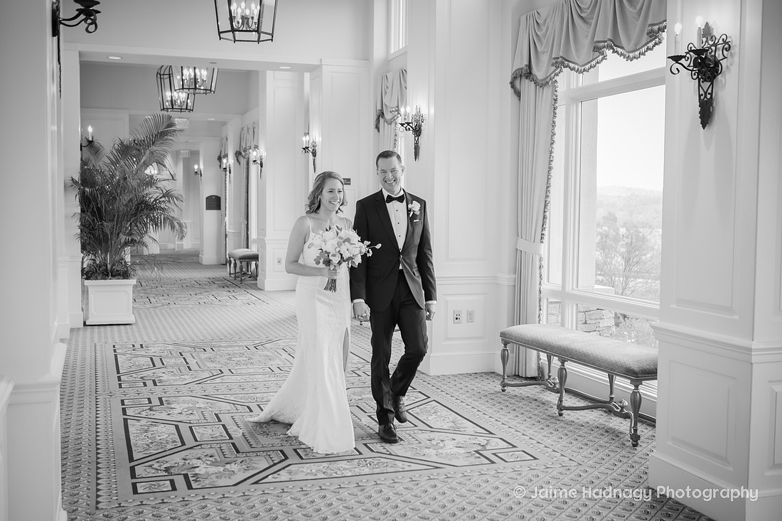 Bride and Groom at the Inn at Biltmore