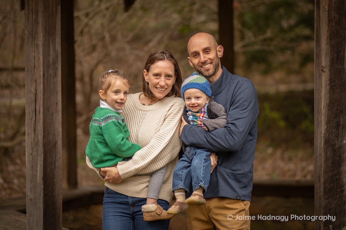 Casual Family Portrait Session | Fun Family Photographer in Asheville