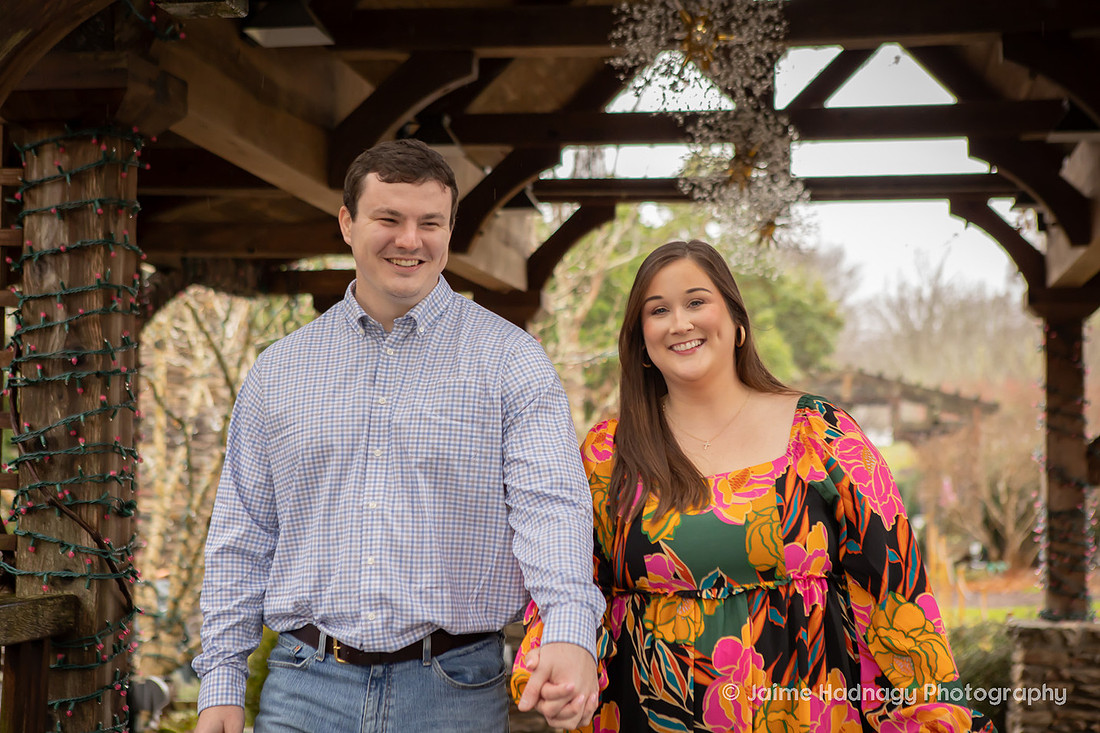 Arboretum Engagement Session | Asheville Photographer