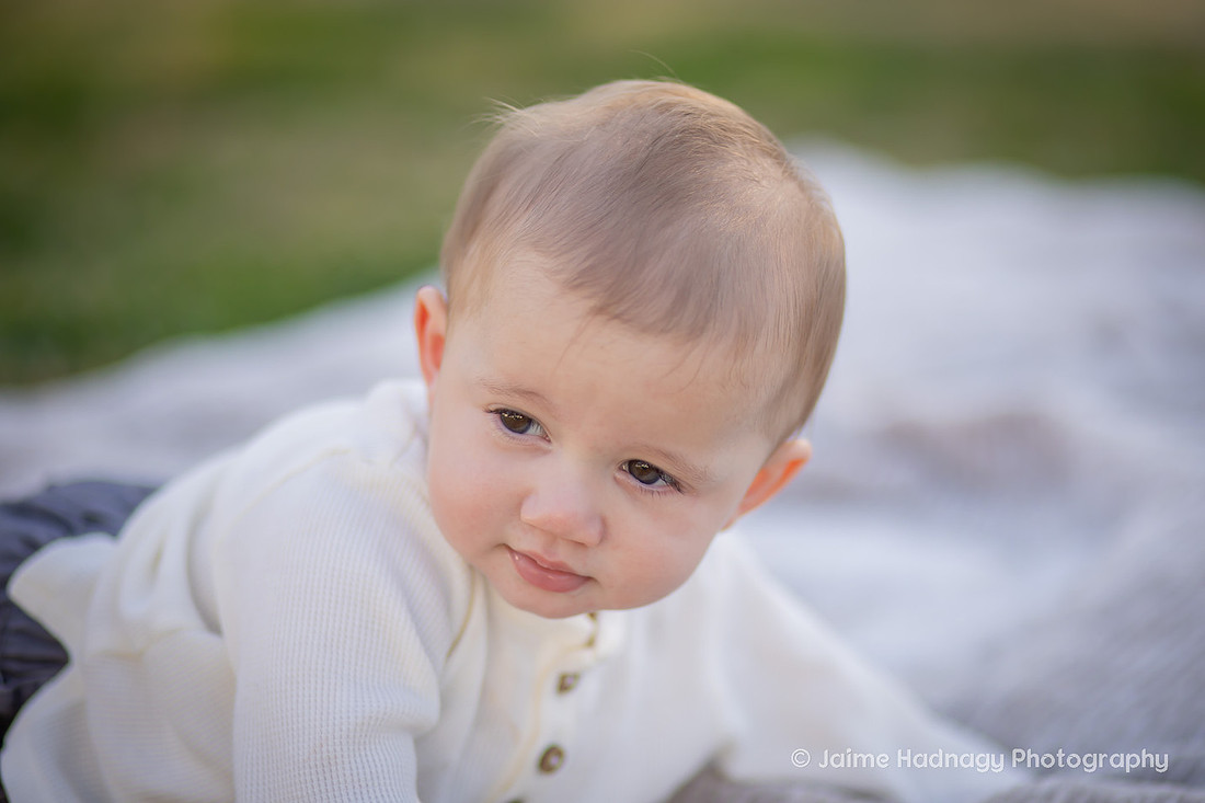 Baby Photographer Outdoor Session