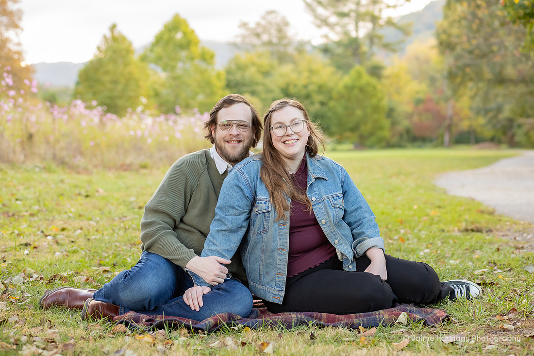 Family Photos at the Park in Asheville