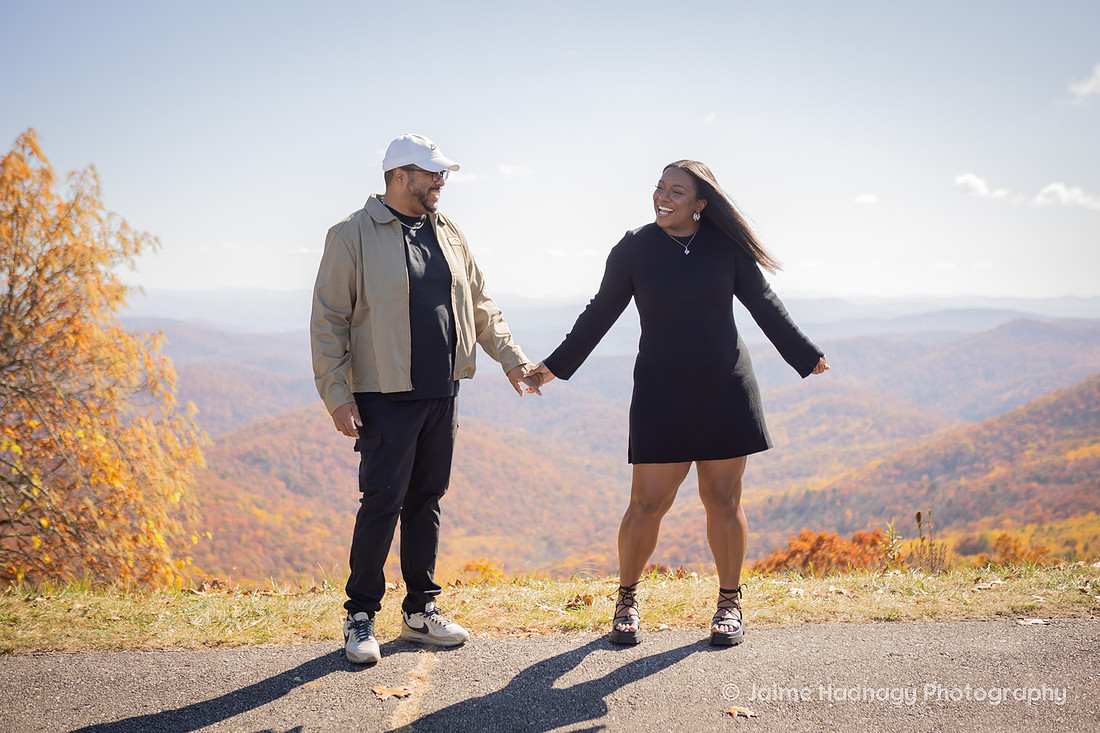 Surprise Proposal Response Photography Asheville