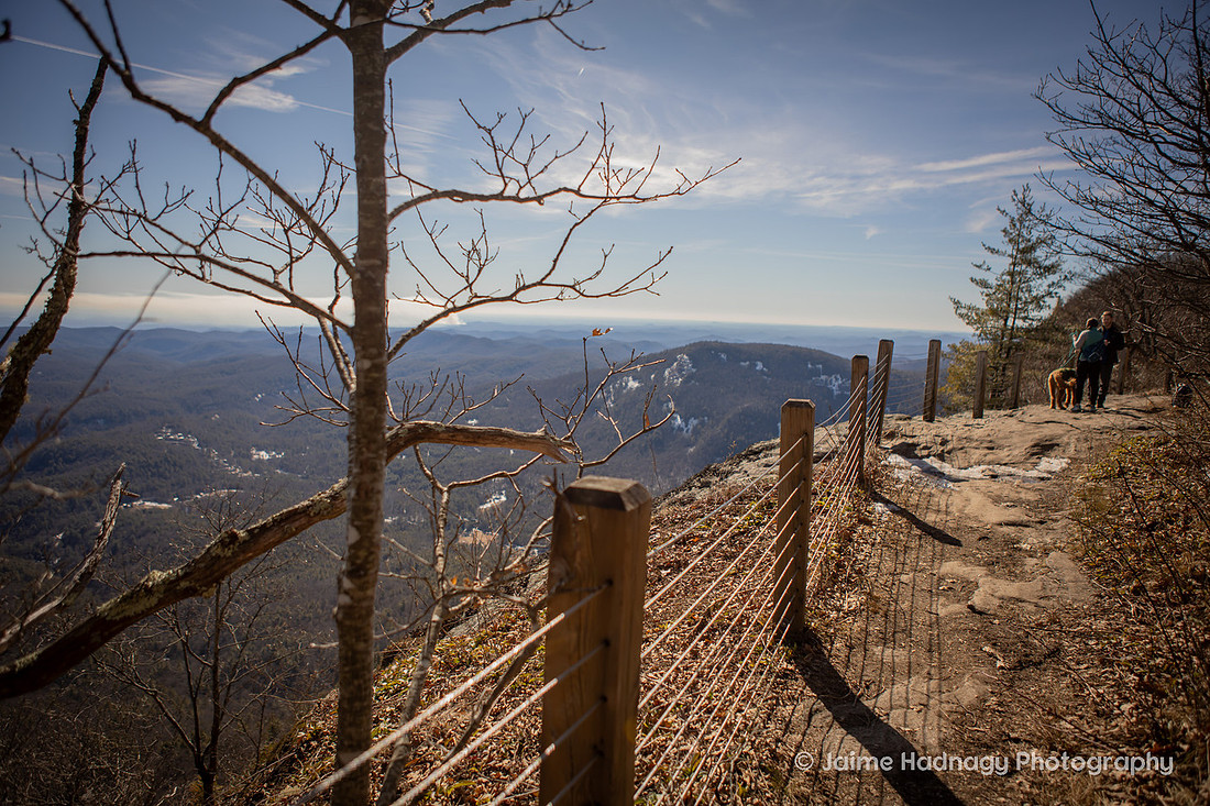 Winter Hiking Proposal | Cashiers Engagement Photographer