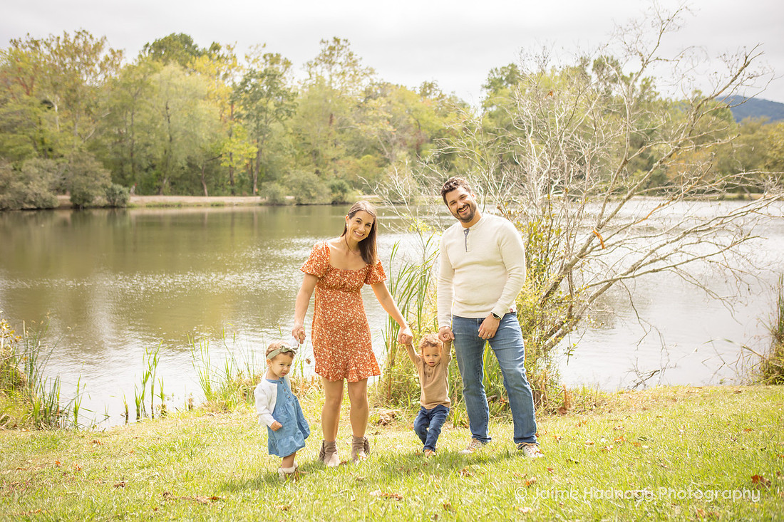 Extended Family Photos in the Park | Asheville Professional Photographer