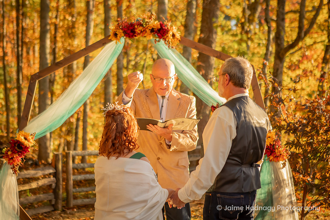 Asheville Wedding Photographer Fall Wedding in the Mountains